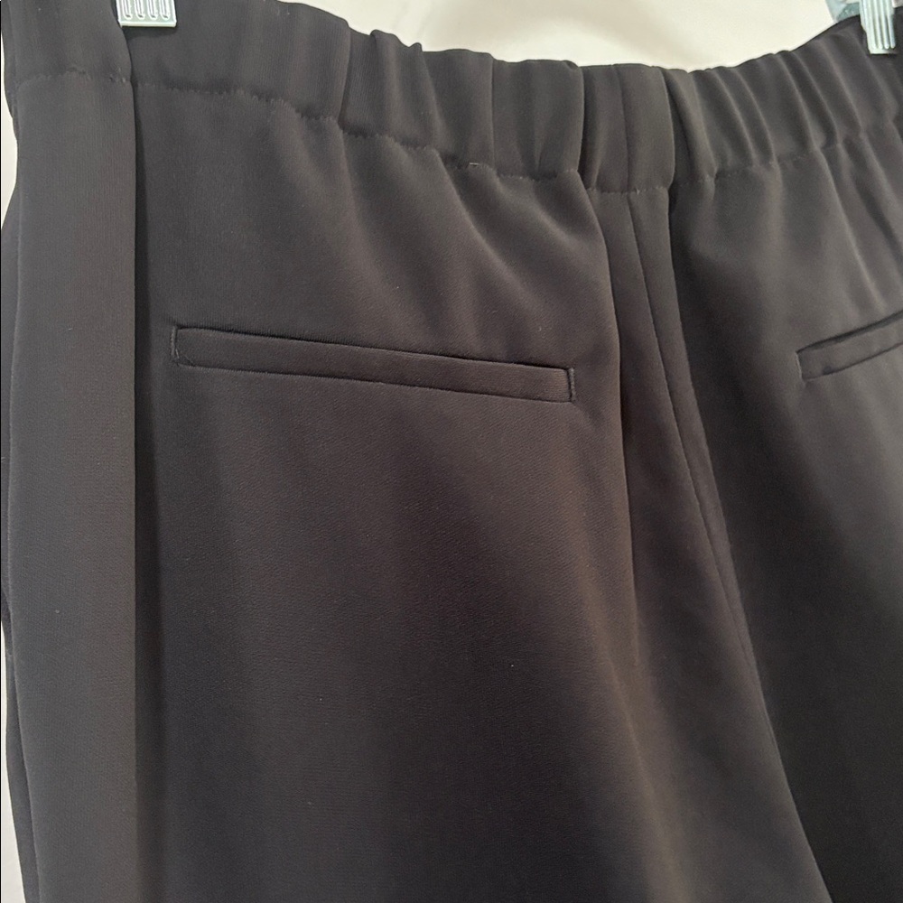 J. Crew Black Classic High Rise Straight Leg Easy Pants, Size 12T - Picture 5 of 12